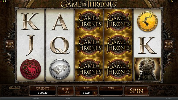 Play Game of Thrones Pokie Free
